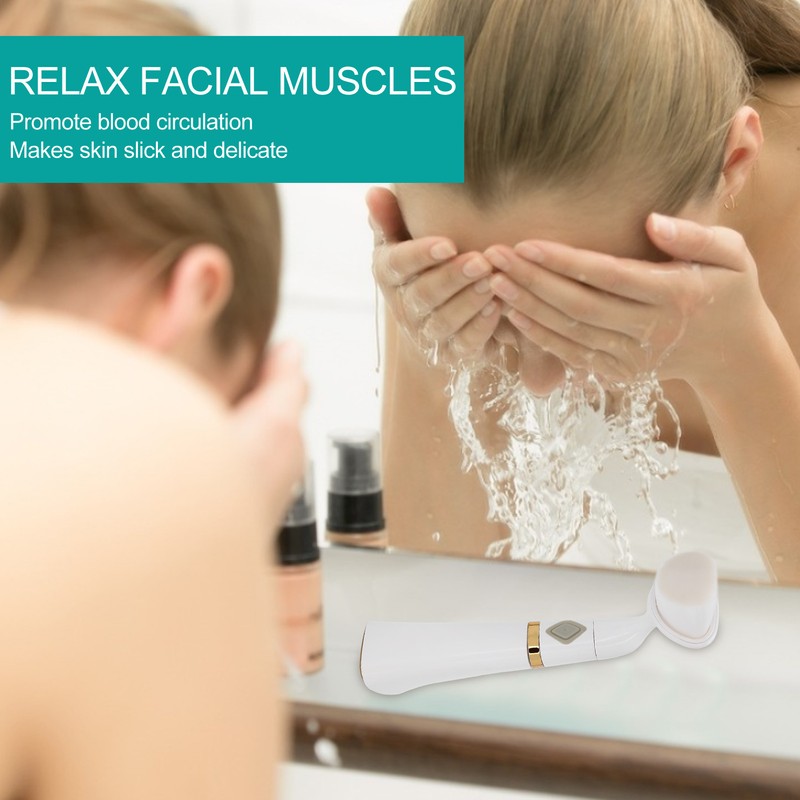 Professional Electric Facial Cleansing Brush Device Household Face Skin Pore