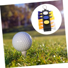 Kisangel Pcs Golf Tees Set Ball Markers Divot Tool Pencil Keychain Accessory for Golfers Random