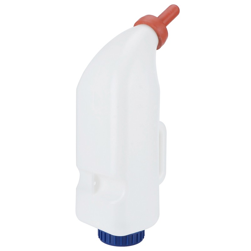 4L Calf Milk Bottle with Handle Detachable Nipple Feeding Equipment