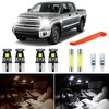 WINETIS 6000K Interior LED Bulbs Kit Package Replacement for Toyota