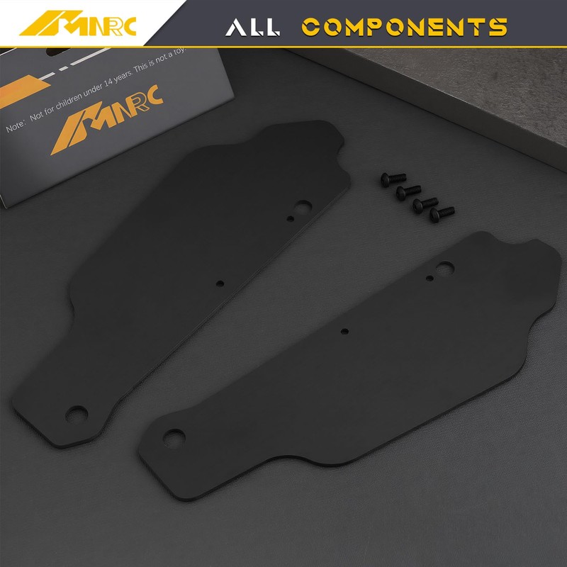 NMNRC Carbon Fiber Rear A-Arms Mudguard Suspension Arm Mud Flaps