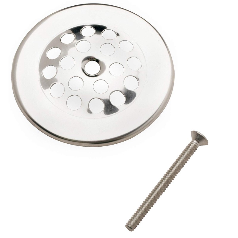 Plumb Pak PP826-64 Bathtub Dome Grid Strainer with Screw, 3",