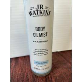 J.r. Watkins Body Oil Mist Jojoba Extract Unscented 4.8oz