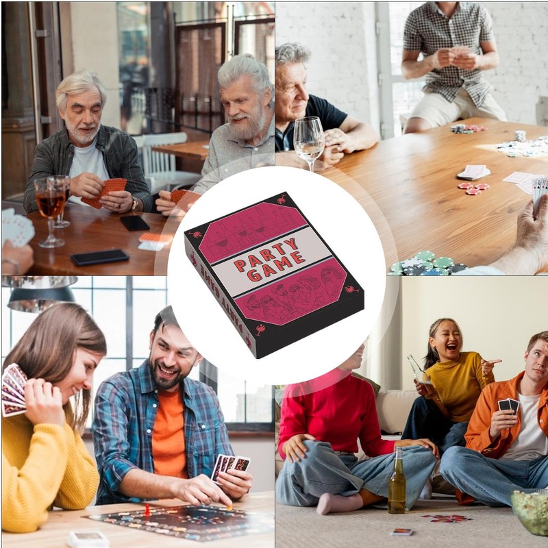 Cards for Game Night | Fun Multiple Players 50x Tabletop