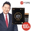 Laoi Economy Gongbit Essence Red Ginseng Sticks 100, 100 pieces, 10g / 래오이경제 공빛진액 홍삼스틱 100, 100개, 10g