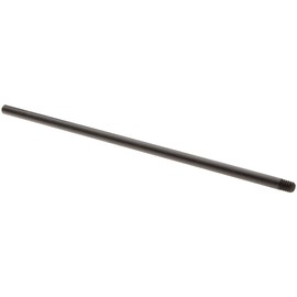 Merit EM-148 Extension Mandrel for Bore Polishers, 1/4" Shank Diameter x 8" Overall Length, 1/4"-20 Thread Size