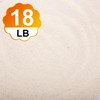 18 Pounds Aquarium White Sand Natural Decorative Sand,Coarse Sand Stone,Coarse