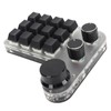 Programmable Keyboard with RGB 3 Knob 12 Keys Bluetooth DIY