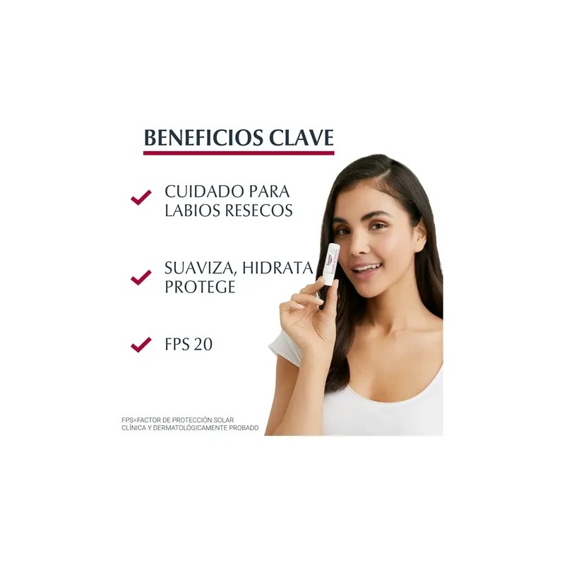Bálsamo Labial Protector Eucerin Ph5 Fps 20+ 4.8g