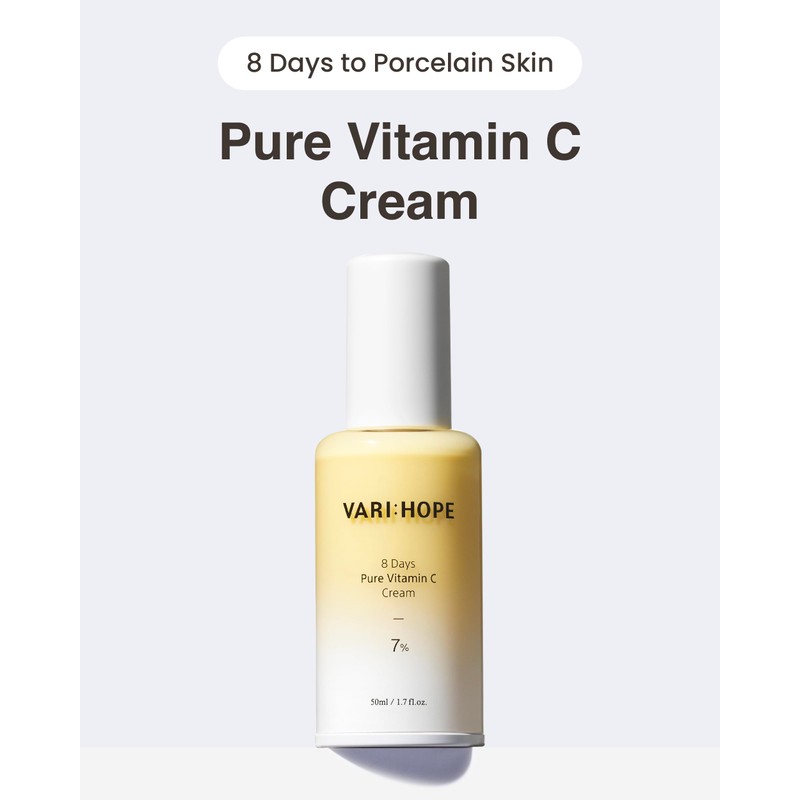 VARIHOPE 8 Days Pure Vitamin C Cream 50ml/8 Days Pure