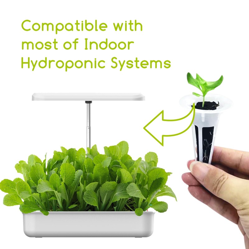 Bironzoco Grow Sponges for Hydroponic Systems, 50 Pack