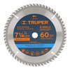 Truper ST-760, Disco sierra p/madera 7- 1/4", 60 dientes, centro