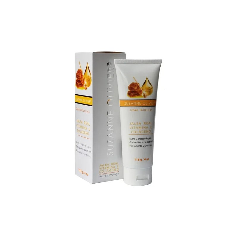 2 Cremas Facial Jalea Real Vitamina E Colágeno Nutre Hidrata