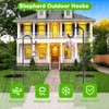 ANIDEER 60" Shephards Hook for Outdoor, Heavy Duty Bird Feeder