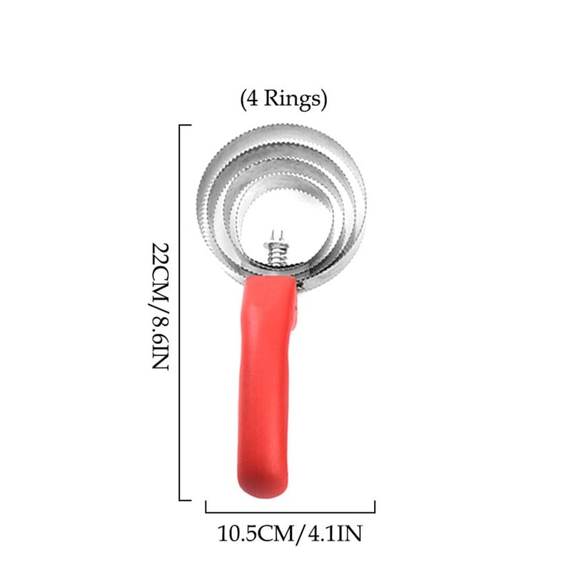 ieron Spring 4 Ply Metal Double Sided Itching Brush Cleaning