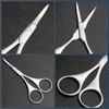 NITNASTOP Scissors, Nose Hair, Eyebrow Scissors, High Quality, Nose Cutter,