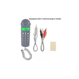 georglasko_8 Wired Telephone Phone Line Cable Tester Test Check Connector Corded Phones Blue