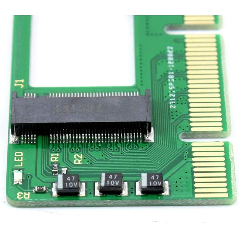 AYMBH NGFF M-Key NVMe AHCI SSD to PCI-E 3.0 Adapter