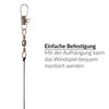Wolkenstürmer® Windsock Size: 120 cm - Rainbow Wind Turbine -