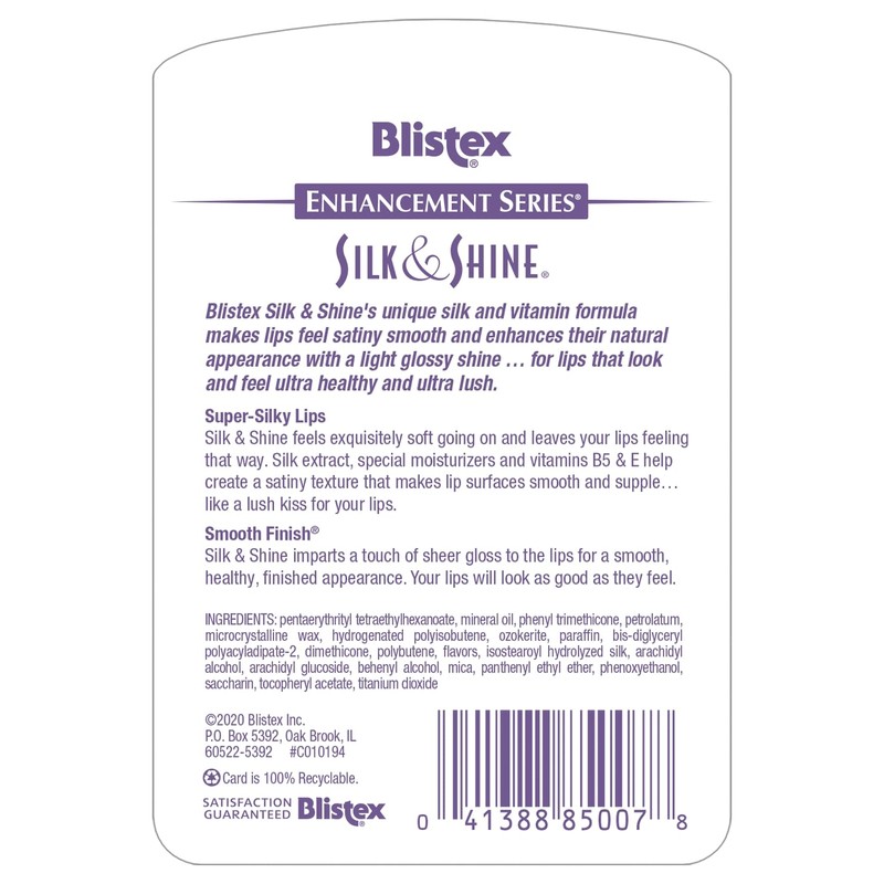 Blistex Silk & Shine, .13-Ounce Tubes by Blistex