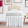 Dorm Room Bed Skirt Twin XL - 40 Inch Drop,