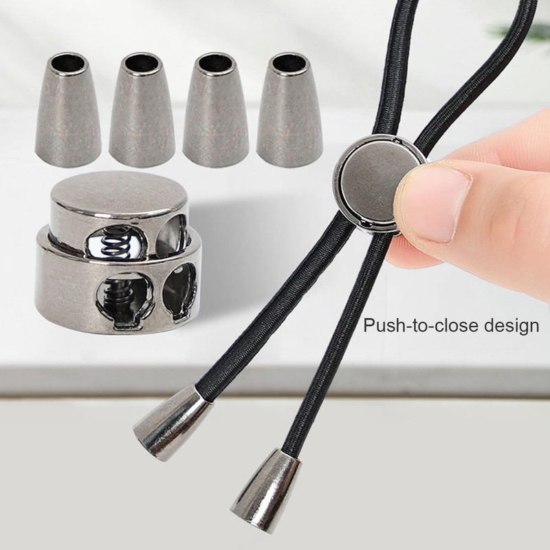 Widamin Elastic shoelaces with quick release, laces without tying, quick