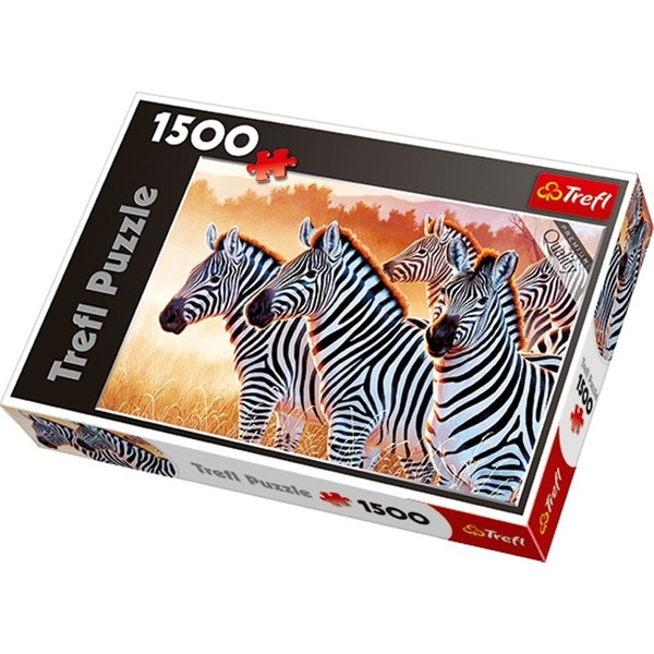 Trefl Zebras Jigsaw Puzzle (1500 Piece)