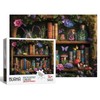 Fantasy Mushroom Bookshelf Puzzles for Adults 1000 Pieces Nature Magic