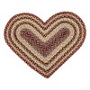 Earth Rugs Rug, 20 by 30", Burgundy/Gray/Crème