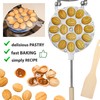 PetriStor Walnut Cookie Mold Maker 16 nut Oreshki Mold Maker