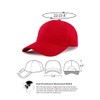 Etyepoh Baseball Cap Polo Style Classic 6 Panel Adjustable Sport