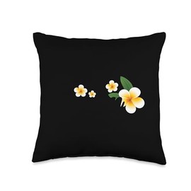 Plumerias Flower Seeds Plants Live Gardener Plumerias Throw Pillow