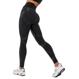 Bona Fide High Waisted Tummy Control Leggings for Women - Body Shaping Workout Leggings High Waist - Gym Legging, Yoga Pants