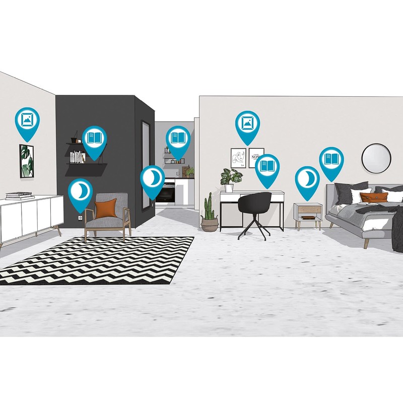 Paulmann Gryps 99825 Picture Light Clamp Spotlight Brushed Iron 230