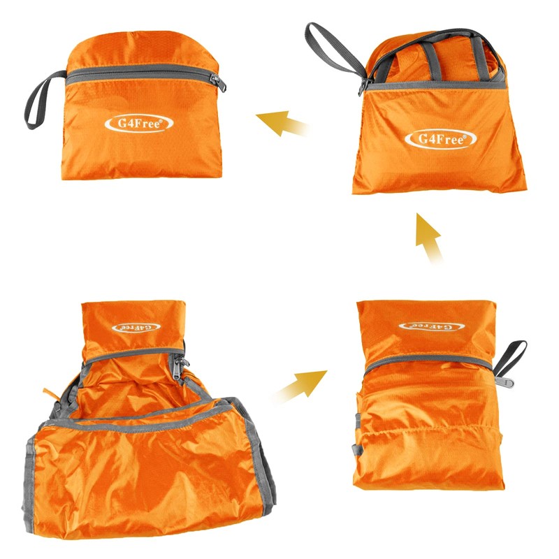 G4Free 20L Ultra Lightweight Foldable Backpack Packable Water Resistant Daypack