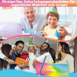 Pens Gifts Fidget Gel Pens - Valentine's Day Funny Gift for Girls Boys 7+ Years, Cool Teenager Birthday Gifts for Daughter Niece, Unique Easter Gifts for Children, Colourful