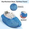 Elevonix 100Pcs Shoe Covers Disposable for Shoe Cover Dispenser,Reusable Non-Woven