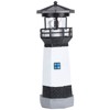 Outdoor Solar Power Rotating LED Light Landscape Lamp Garden Courtyard