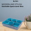 Teeo - Desk Organizer Drawer - Makeup Drawer Organizer Trays