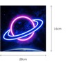 Planet Neon Sign LED Neon Light Sign Decor Bedroom Nursery