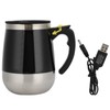 USB Charging Stainless Steel Electric Magnetic Water Cup Milk Coffee