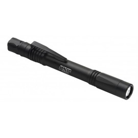 ASP Scribe, Pen-Style Pocket Flashlight, AAA Lithium Battery, Bright Cree XPG2 LED, 190 Lumens, Tactical Black