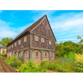 CALVENDO Puzzle Umgebindehaus in Großschönau (Founded in 1352), not far from The Border Triangle Germany/Poland/Czech Republic. | 1000 Pieces Size 25" x 19"