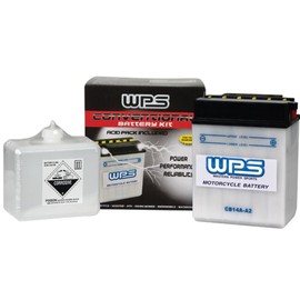 WPS Western Power Sports Conventional 6V Standard Battery with Acid Pack