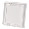 150x150mm / 6x6 inch White ABS Plastic Access Panel -