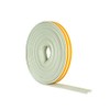 STORMGUARD White 05SR033010MW 10m EPDM 'E' Profile Self-Adeshive Rubber Draught