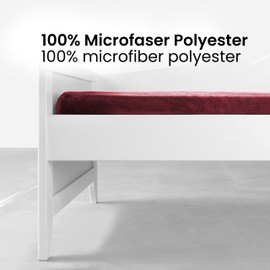 BaSaTex Cashmere Feel Fitted Bed Sheet Similar to Nicky, Teddy, Corals Fleece in 5 Sizes and 8 Colours