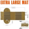 2win2buy Shooting Mat with Elbow Wings, Extra Large Hunting Shooting