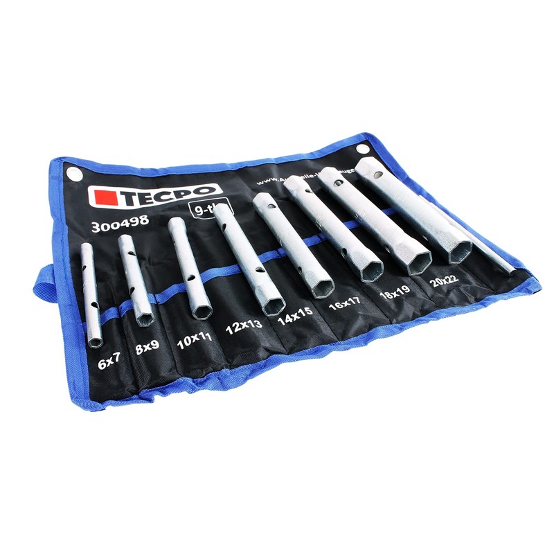 TECPO Pipe Socket Spanner Set, Pipe Wrench Set, Tool Wrench,
