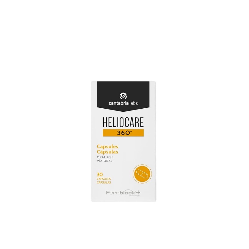Heliocare 360 ​​orales de los Suplementos Dietéticos 30 Cápsulas